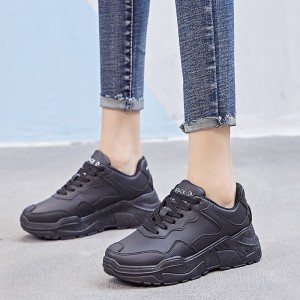 Giày thể thao nữ full đen 10074