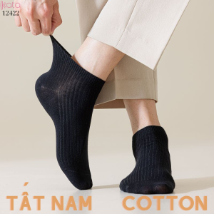 Tất cotton Nam khử mùi hôi,vải mềm mại thấm hút mồ hôi 12422
