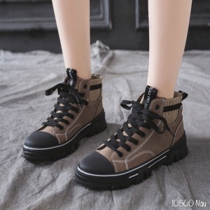 Giày boots Martin nữ cá tính 10500