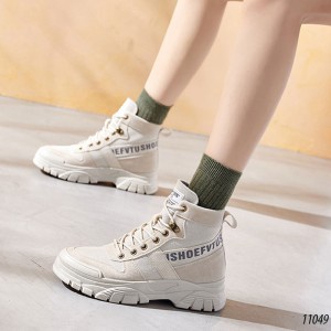 Giày boots cổ cao nữ 11049
