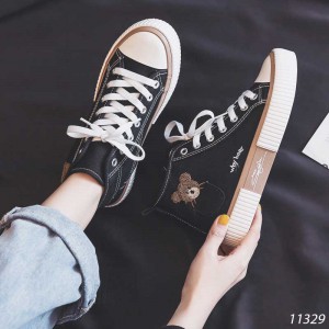 Giày thể thao cổ cao hình gấu nữ 11329