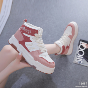 Giày cổ cao nữ ,giày dạo phố , sinh viên phong cách Hàn Quốc 11957