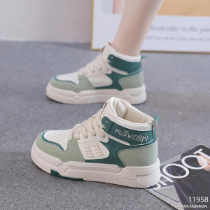 Giày cổ cao nữ ,giày dạo phố , sinh viên phong cách Hàn Quốc 11958