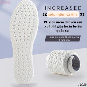 Lót giày PU siêu mềm,Lót hỗ trợ giảm sóc các môn thể thao 12029