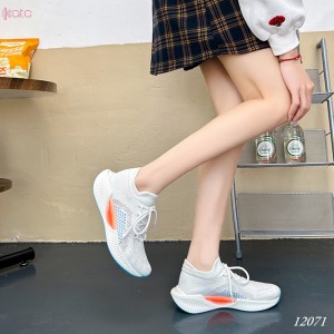 Giày nữ vải dệt thoáng khí mùa hè giày thể thao sinh viên thể dục dạo phố 12071