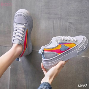 Giày vải nữ thoáng khí mùa hè giày thể thao sinh viên thể dục dạo phố 12083