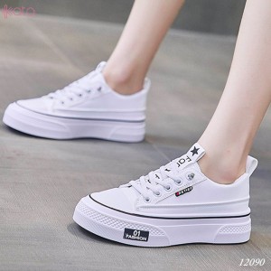 Giày thể thao nữ, giày dạo phố sinh viên phong cách Hàn Quốc 12090