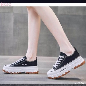 Giày vải nữ mùa hè, giày dạo phố sinh viên phong cách Hàn Quốc 12116