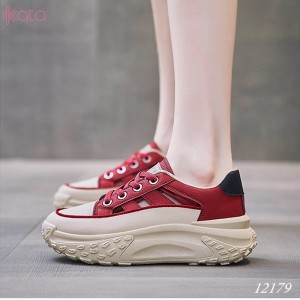 Giày nữ thoáng khí mùa hè ,tăng chiều cao,giày dạo phố phong cách Hàn Quốc 12179