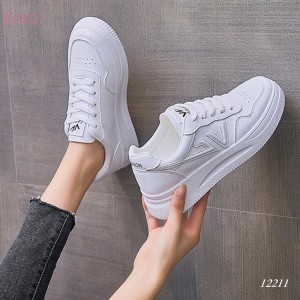 Giày trắng thể thao,giày thoáng khí học sinh sinh viên phong cách Hàn Quốc 12211