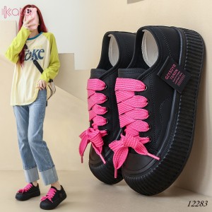 Giày thể thao nữ, đế dày tăng chiều cao phong cách Hàn Quốc 12283