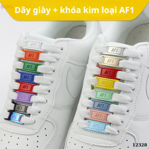 Dây giày + khóa kim loại trang trí AF1 12328