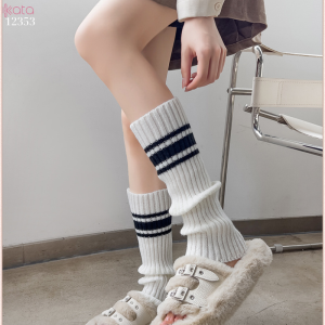 Ống tất dệt kim thu đông(loại tốt vải Hàn),tất ống giữa JK hot girl 12353