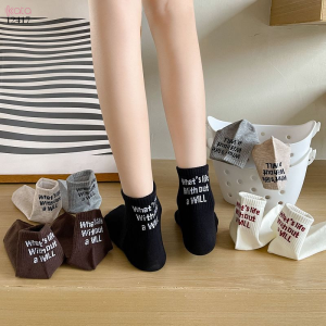 Tất cotton chống rụng lông,tất mỏng nữ mùa hè thấm hút mồ hôi 12417