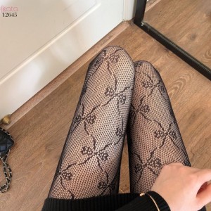 Quần tất định hình chân đẹp, tất lụới hoa lan siêu mỏng xuân hè 12645