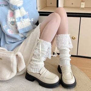 Ống tất ren,ống tất thời trang ngọt ngào nữ tính 12700