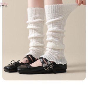 Ống tất thu đông,ống tất len mỏng bảo vệ chân 12710