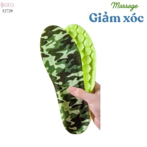 Lót giày tập luyện quân sự,chơi thể thao,thấm hút mồ hôi,mềm và êm đứng lâu không mỏi 12728