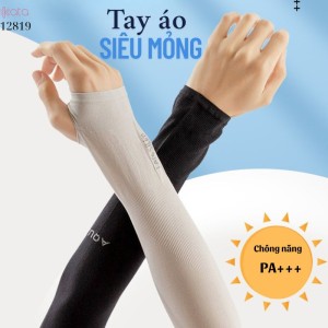  Tay áo ngoài trời Nam Nữ siêu mỏng,găng tay chống nắng mùa hè ngăn chặn tia cực tím 12820