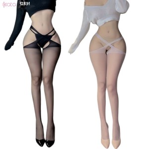 Tất lụa mỏng giả quần,tất siêu mỏng định hình chân che khuết điểm 12831