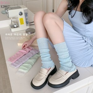 Ống tất mỏng mùa hè,vớ bắp chân Jk ballet nhiều màu 12862