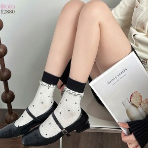 Tất thời trang ngọt ngào phong cách Hàn,vớ bông mềm mịn xuân hè 12880