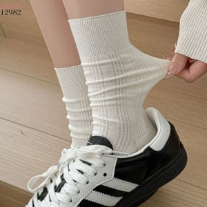 Vớ bông mùa hè mỏng thoáng khí,tất mềm mại co giãn tốt 12982