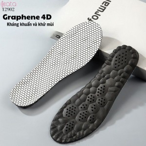 Lót giày thể thao Graphene 4D, công nghệ đám mây pu, massage,thấm hút mồ hôi,chống mùi 12902