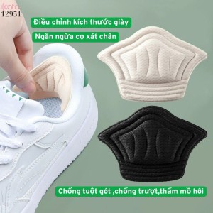 Dán gót giày thể thao chống tuột gót,chống trượt Nam Nữ,điều chỉnh kích thước giày 12951