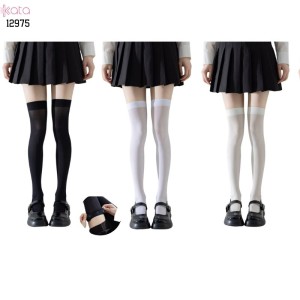 Tất qua gối có Silicone chống tuột,Vớ JK, bắp chân,qua đầu gối 12975