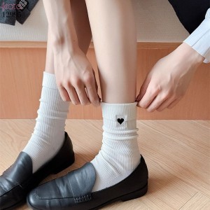 Tất bông mềm mịn vải chất lượng tốt,vớ thêu đẹp không đường may 12995