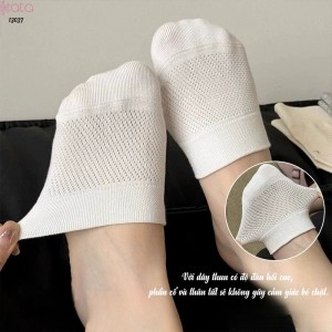 Tất thuyền nửa bàn chân,vớ chống trượt mùa hè giày cao gót 13037