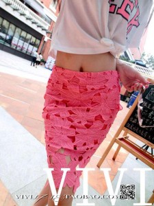 Chân váy ren 5088