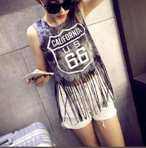 Áo tua rua phong cách 7054