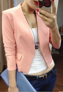 Áo vest H&M màu hồng