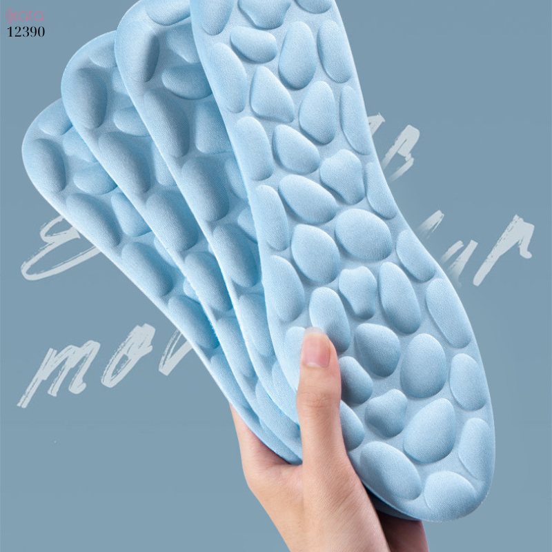 Đế lót giày siêu mềm,chống đau,thoáng khí,đứng lâu không mỏi,thấm hút mồ hôi Nam Nữ 12390