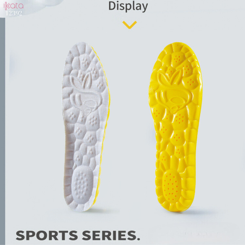 Lót giày đứng lâu không mỏi,siêu mềm,thoáng khí,thấm hút mồ hôi Nam&Nữ 12392