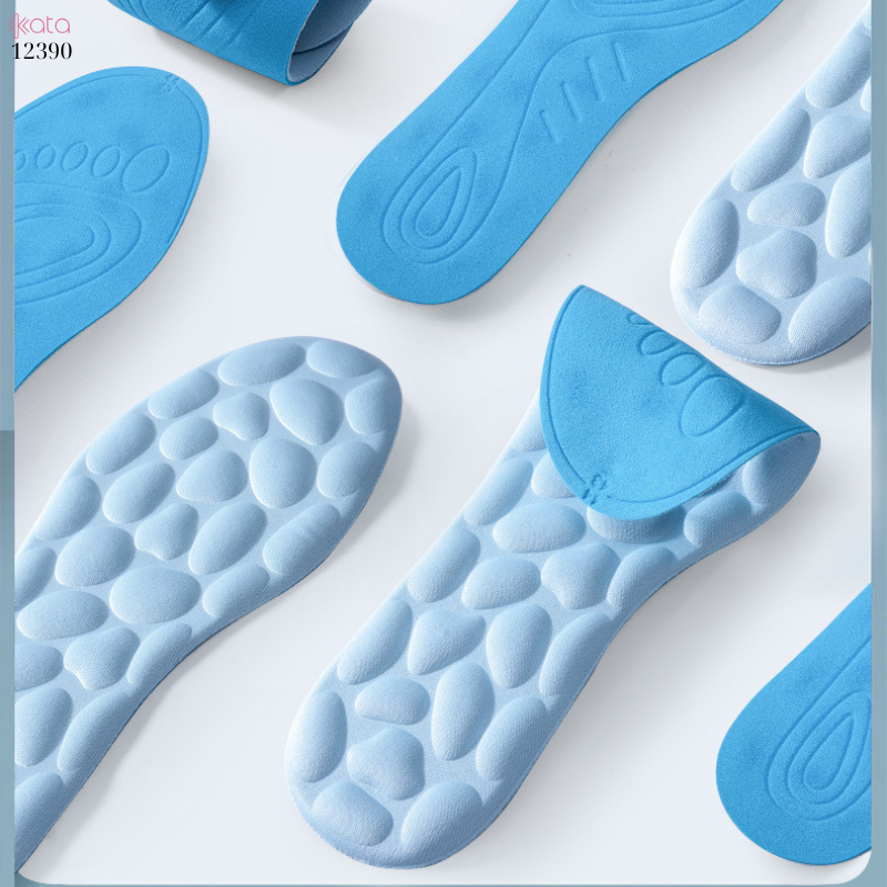 Đế lót giày siêu mềm,chống đau,thoáng khí,đứng lâu không mỏi,thấm hút mồ hôi Nam Nữ 12390