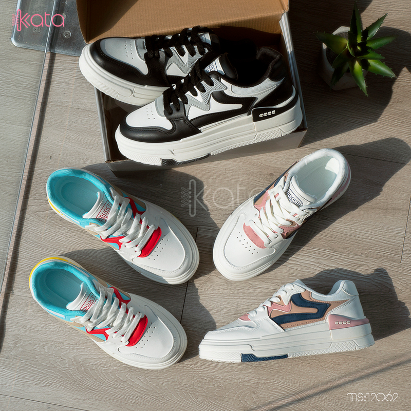 Giày thể thao nữ, giày dạo phố sinh viên phong cách Hàn Quốc 12062