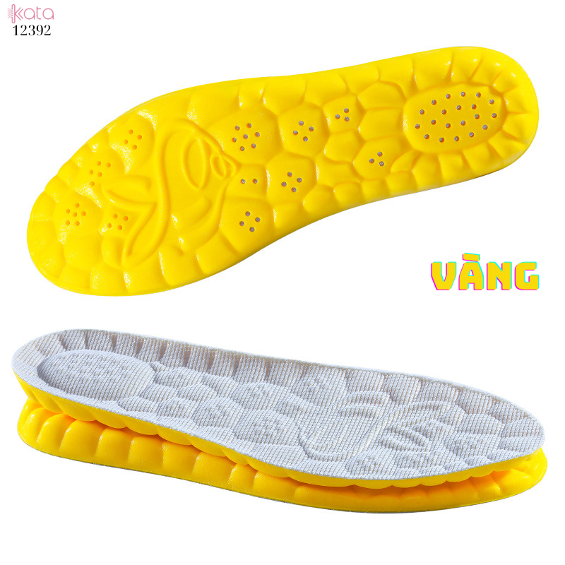 Lót giày đứng lâu không mỏi,siêu mềm,thoáng khí,thấm hút mồ hôi Nam&Nữ 12392