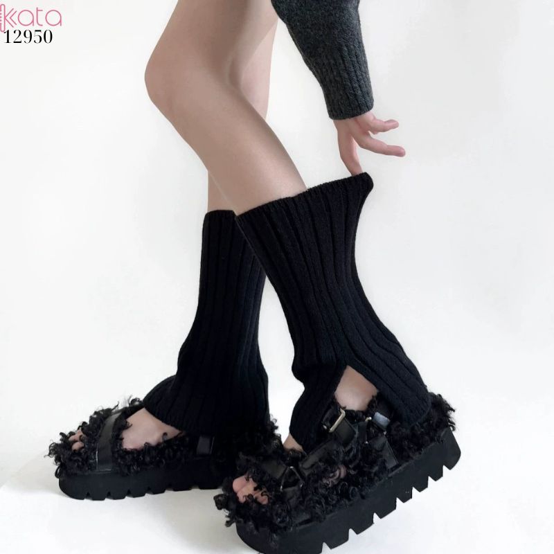 Ống tất thời trang,tất dày thu đông giữ ấm,phụ kiện đi bốt 12950