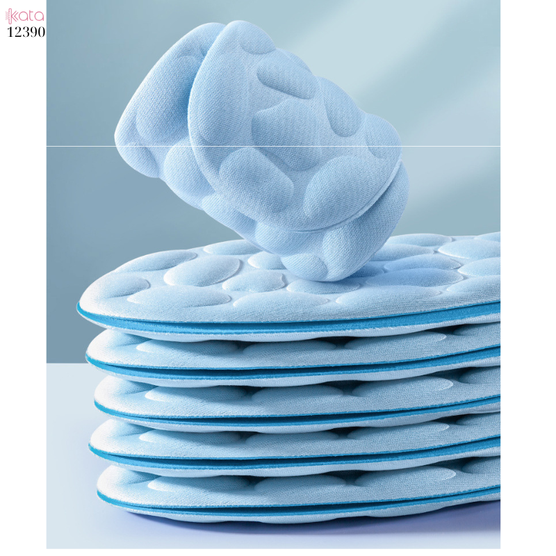 Đế lót giày siêu mềm,chống đau,thoáng khí,đứng lâu không mỏi,thấm hút mồ hôi Nam Nữ 12390