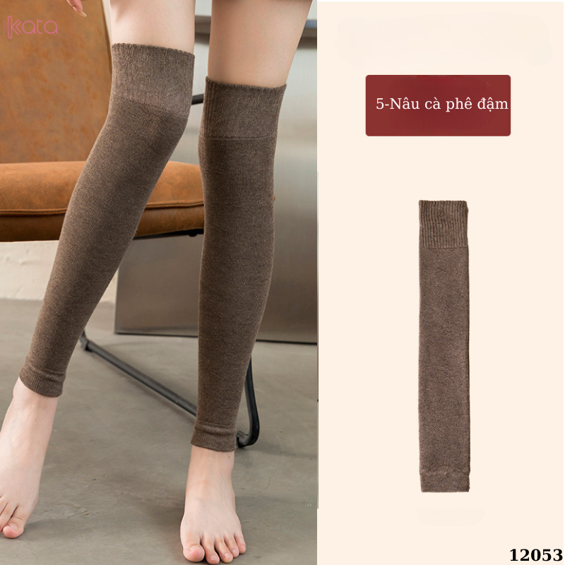 Tất đùi ấm chống lạnh mùa đông,Vớ bông đệm đầu gối Nam Nữ 12053