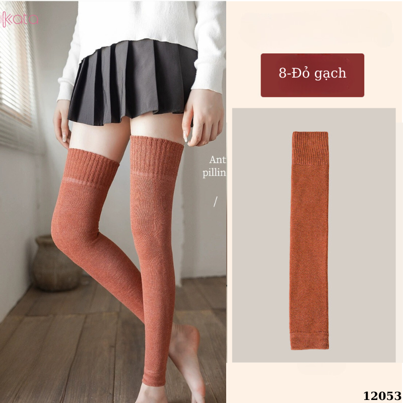 Tất đùi ấm chống lạnh mùa đông,Vớ bông đệm đầu gối Nam Nữ 12053