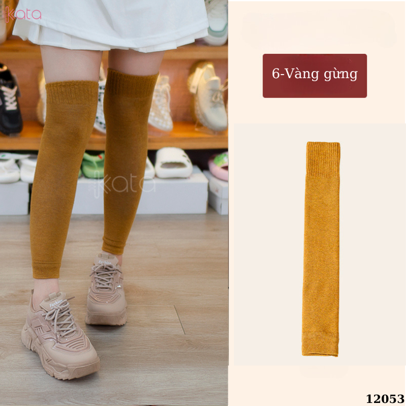 Tất đùi ấm chống lạnh mùa đông,Vớ bông đệm đầu gối Nam Nữ 12053