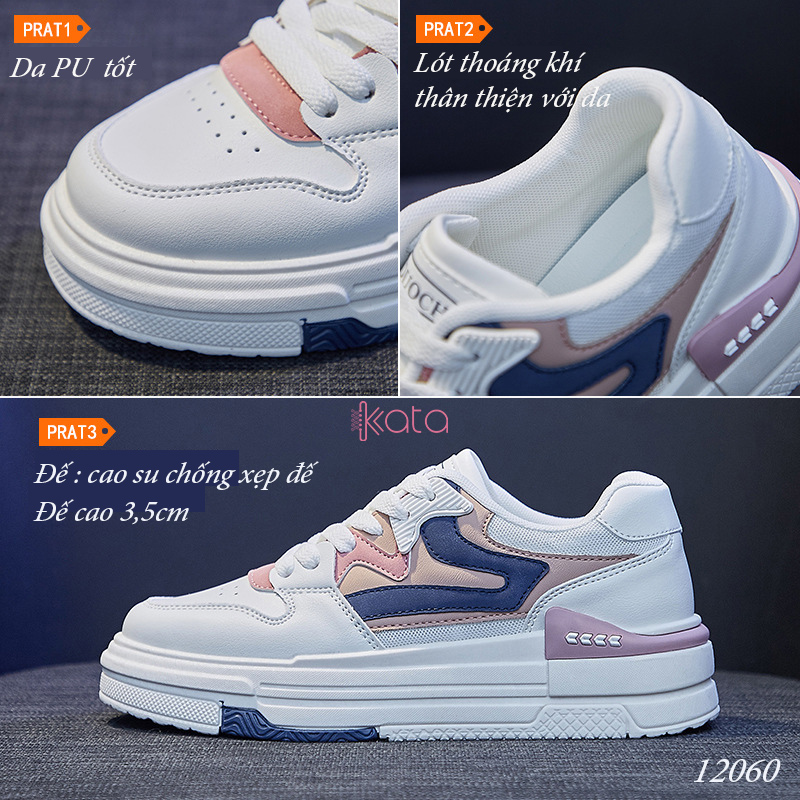 Giày thể thao nữ, giày dạo phố sinh viên phong cách Hàn Quốc 12062