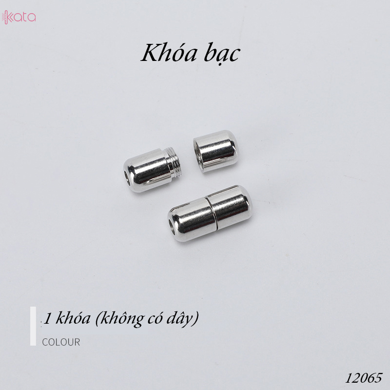 Dây giày lười đàn hồi khóa kim loại tiện lợi phù hợp Nam Nữ  trẻ em 12065