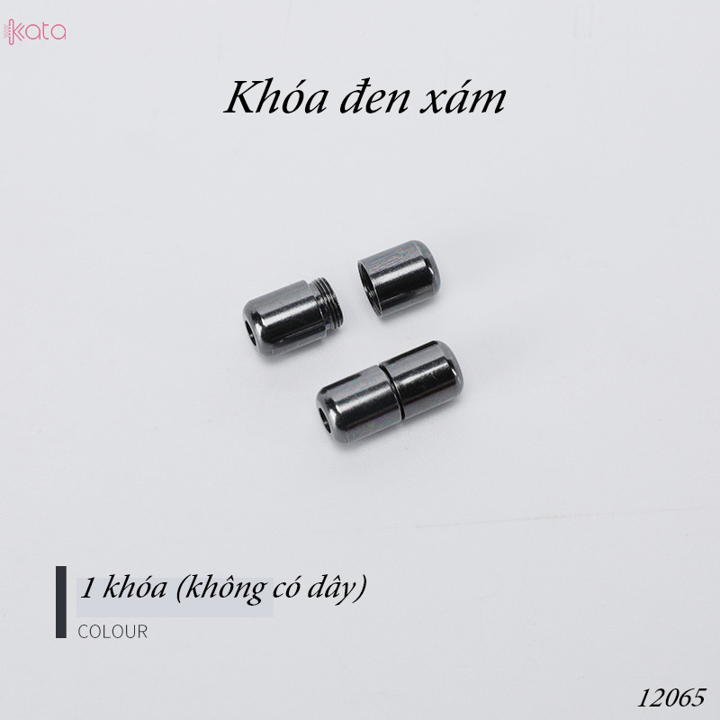 Dây giày lười đàn hồi khóa kim loại tiện lợi phù hợp Nam Nữ  trẻ em 12065