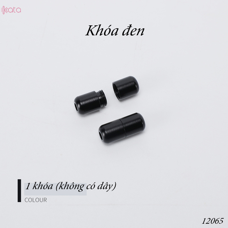 Dây giày lười đàn hồi khóa kim loại tiện lợi phù hợp Nam Nữ  trẻ em 12065