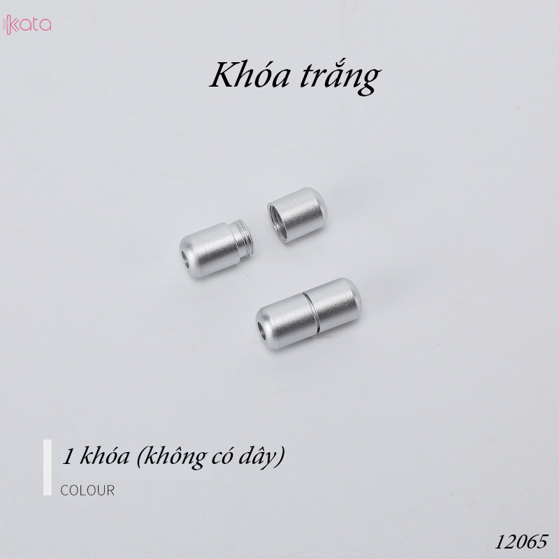 Dây giày lười đàn hồi khóa kim loại tiện lợi phù hợp Nam Nữ  trẻ em 12065